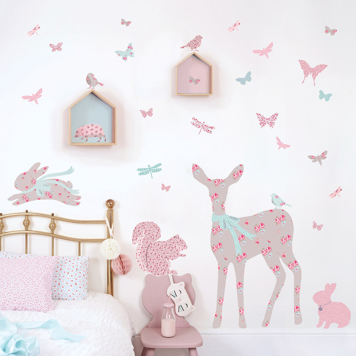 Fawn and Friends Wall Sticker