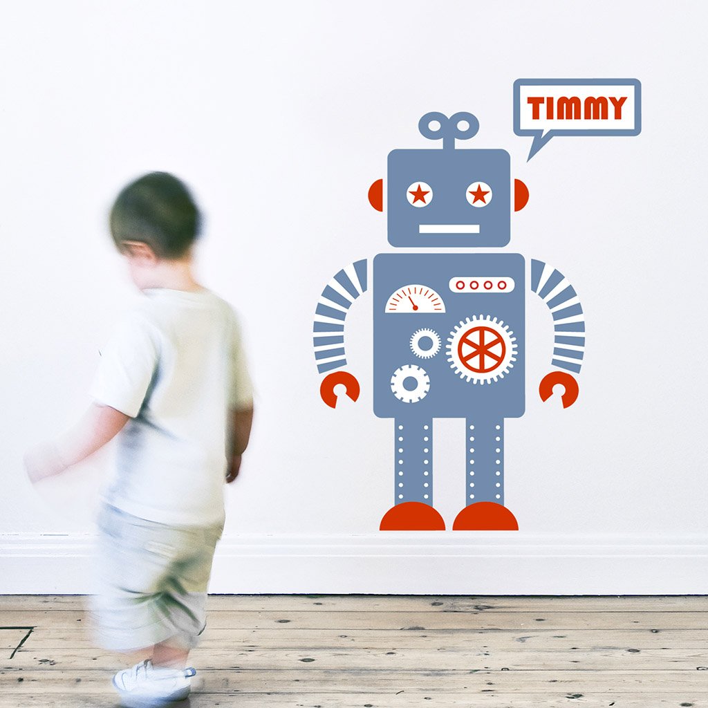 Robot Wall Sticker