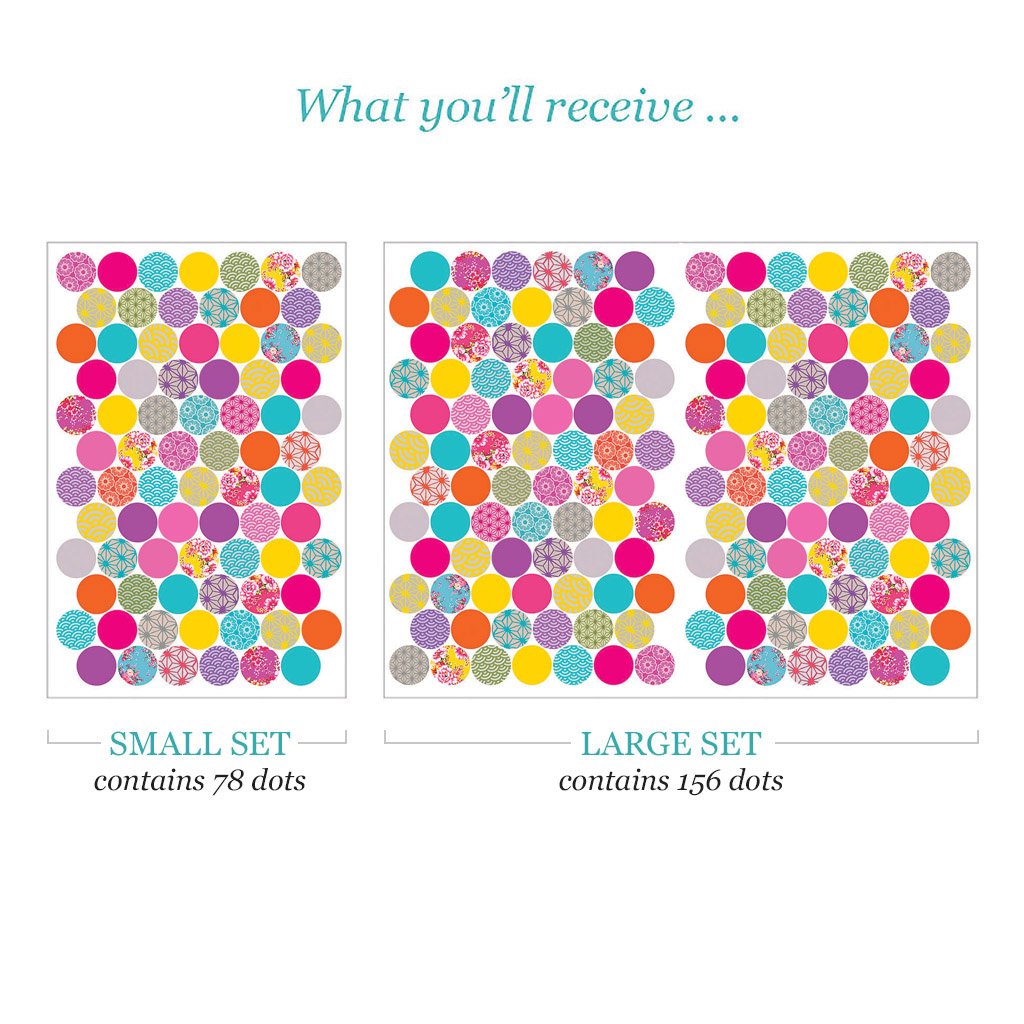 Koko Kids Polka Dot wall stickers